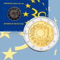 Estonie 2 euros BU 2015 - 30 ans du drapeau de l'UE 