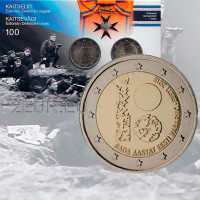 Estonie 2 euros BU 2018 - Guerre d'Indépendance 1918-1920 