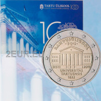 Estonie 2 euros BU 2019 - Université de Tartu 