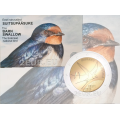 Estonie 2 euros BU 2023 - Oiseau National - Hirondelle rustique