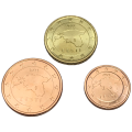 Estonie 1,5,10 Cent UNC 2022