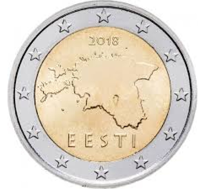 Estonie 2 euros UNC 2018