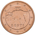 Estonie 2 Cent UNC 2012
