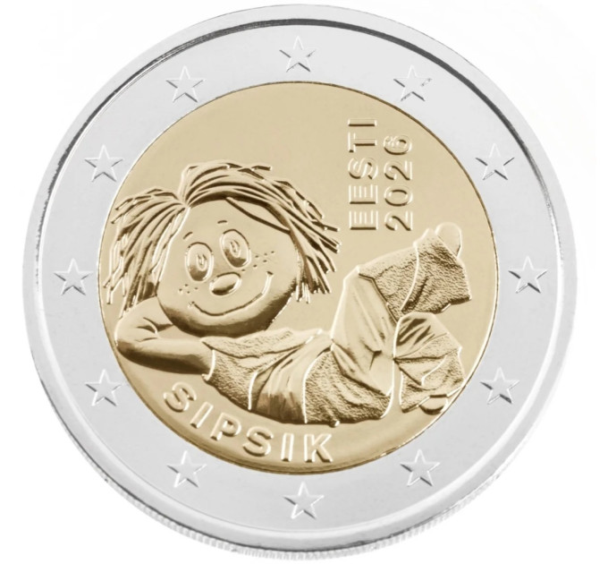 Estonie 2 euros UNC 2026 - Sipsik