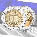 Estonie 2 euros UNC 2019/2 - 100e anniversaire de l'Université de langue estonienne de Tartu