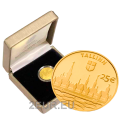 Estonie Pièce de 25 euros en or BE 2017 - Ville hanséatique de Tallinn