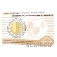 Finlandia 2 euros BU 2025 - Visites d'État de la Finlande – Diplomatie et politique étrangère - Fin/Swed