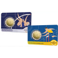 Finlandia 2 euros BU 2025 - 100 ans des Internationaux d'athlétisme Finlande-Suède - Fin/Swed + Ang