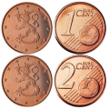 Finlandia 1,2 Cent UNC 2007