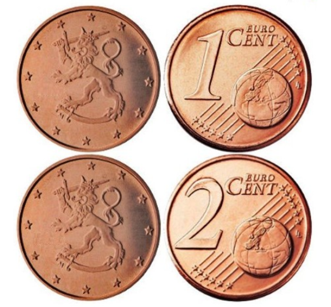 Finlandia 1,2 Cent UNC 2007