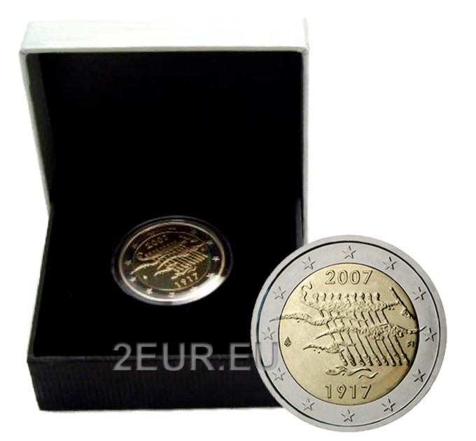 Finlande 2 euros proof 2007 - 90 Ans Indépendance  