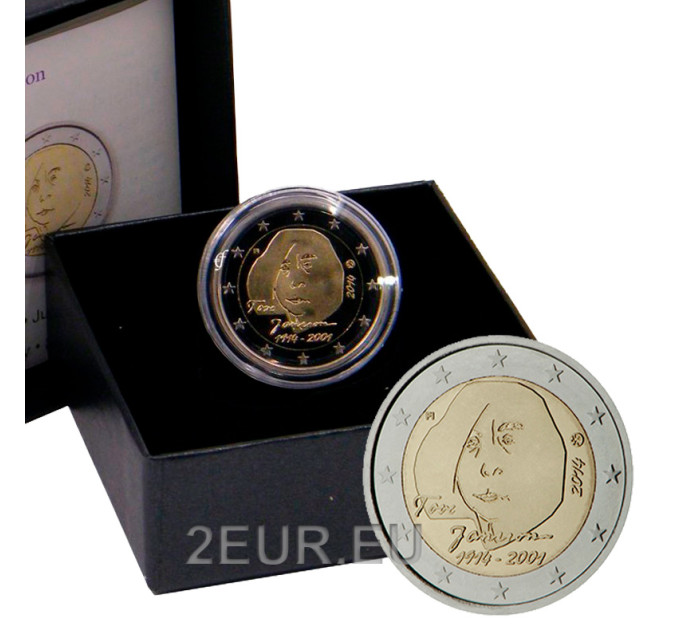 Finlande 2 euros proof 2014 - 100e anniversaire de la naissance de l'auteur et artiste Tove Jansson  