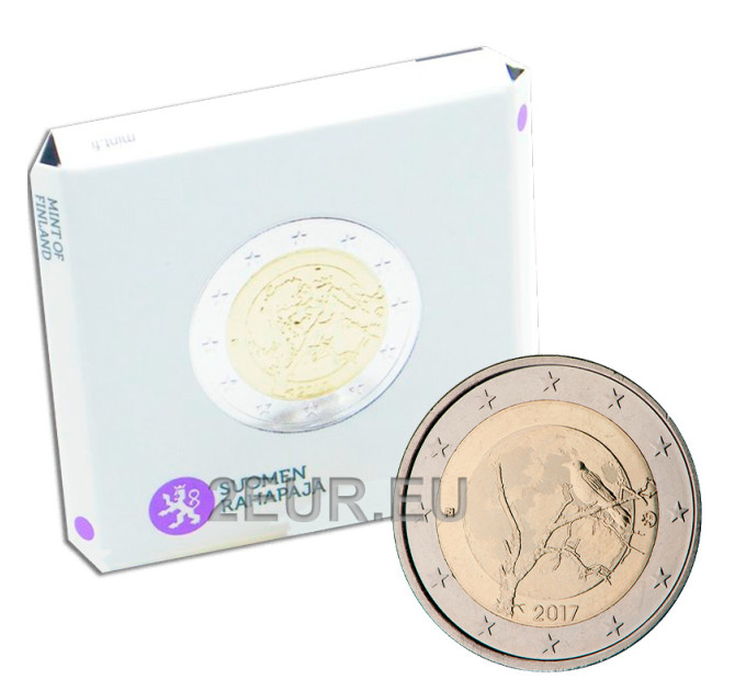 Finlande 2 euros proof 2017 - Nature finlandaise 