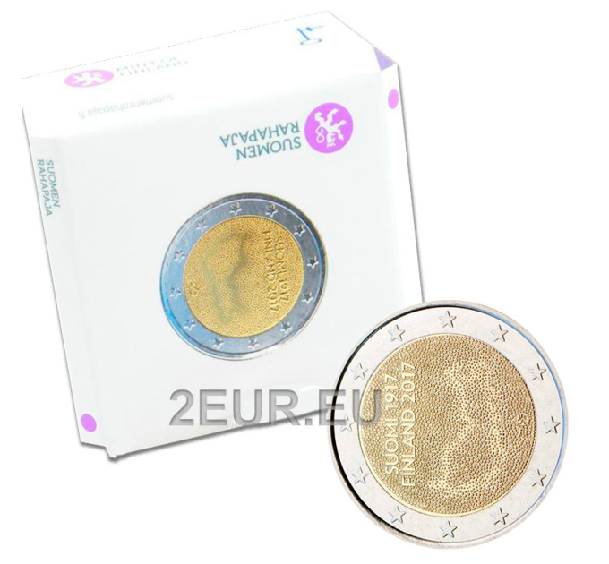 Finlande 2 euros proof 2017 - 100 ans d'indépendance  