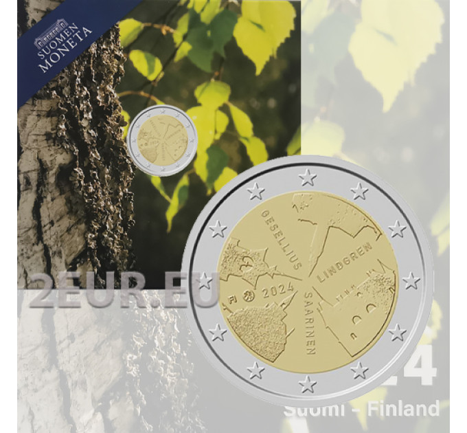 Finlandia 2 euros Proof 2024 - Architecture finlandaise