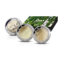 Finlandia 2 euros Proof 2024 - Architecture finlandaise + démocratie Finlandia 2 euros Proof 2024 - Architecture finlandaise + démocratie