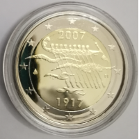 Finlande 2 euros proof 2007 - 90 Ans Indépendance  