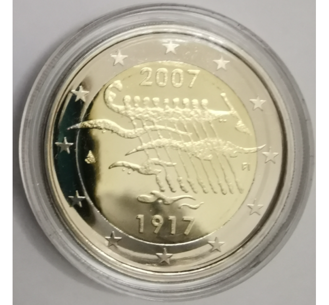 Finlande 2 euros proof 2007 - 90 Ans Indépendance  