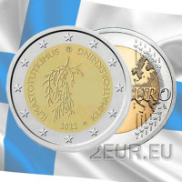 Finlande 2 euros UNC 2022 - Recherche climatique en Finlande