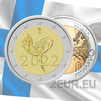 Finlande 2 euros UNC 2022 - Finnisches Nationalballett 100 Jahre