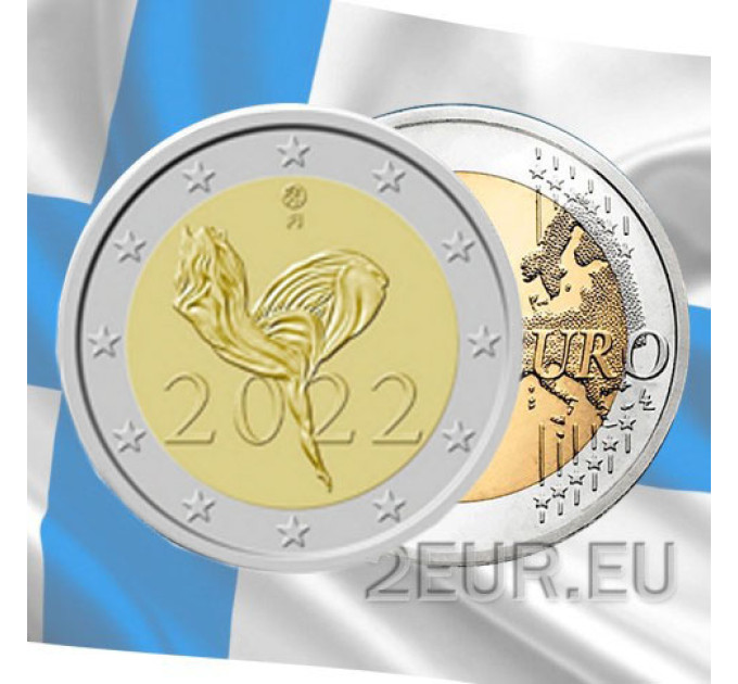 Finlande 2 euros UNC 2022 - Finnisches Nationalballett 100 Jahre