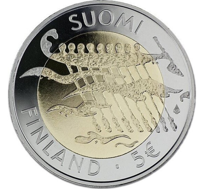 Finlande 5 euros UNC 2007 - 90 ans Indépendance