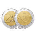 Finlandia 2 euros UNC 2025 - 100 ans des Internationaux d'athlétisme Finlande-Suède