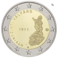 Finlandia 2 euros UNC 2023 - Service social et de santé