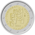 Finlandia 2 euros UNC 2024 - Élections et démocratie