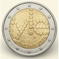 Finlandia 2 euros UNC 2026 - 100 ans Yle Société de radiodiffusion