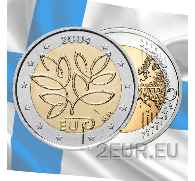Finlande 2 euros UNC 2004 - Élargissement de l'Union européenne
