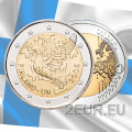 Finlande 2 euros UNC 2005 - 60 Ans Nations Unies ONU