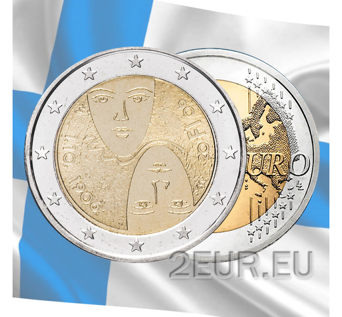 Finlande 2 euros UNC 2006 - 100 Ans Le suffrage des femmes