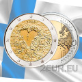 Finlande 2 euros UNC 2008 - 60 Ans Promulgation des Droits de l'Homme