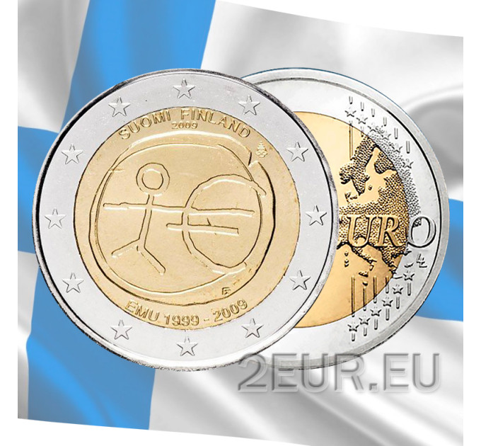 Finlande 2 euros UNC 2009 - 10 ans Euro