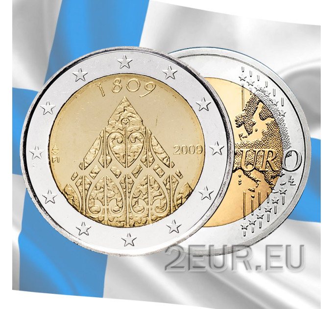 Finlande 2 euros UNC 2009 - 200e anniversaire de l'autonomie