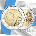 Finlande 2 euros UNC 2014 - 100e anniversaire de la naissance du designer et architecte d'intérieur Ilmari Tapiovaara