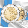 Finlande 2 euros UNC 2015 - 150e anniversaire de la naissance du compositeur Jean Sibelius