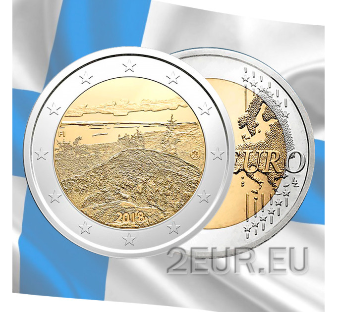 Finlande 2 euros UNC 2018 - Parc national de Koli