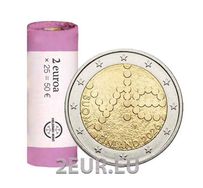 Finlandia 2 EURO ROLL 2026 - 100 ans Yle Société de radiodiffusion