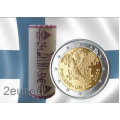 Finlande 2 EURO ROLL 2005 - 60 ans des Nations Unies ONU