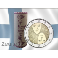 Finlande 2 EURO ROLL 2006 - 100 ans de droit de vote des femmes
