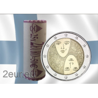 Finlande 2 EURO ROLL 2006 - 100 ans de droit de vote des femmes