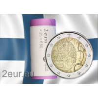 Finlande 2 EURO ROLL 2010 - 150 ans de monnaie finlandaise - Markka