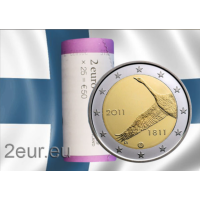 Finlande 2 EURO ROLL 2011 - 200 ans Banque Nationale