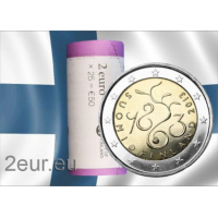 Finlande 2 EURO ROLL 2013 - 150e anniversaire du Parlement de 1863 Finlande 2 EURO ROLL 2013 - 150e anniversaire du Parlement de 1863