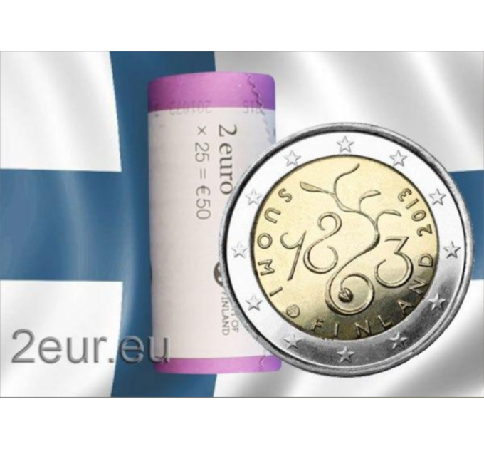 Finlande 2 EURO ROLL 2013 - 150e anniversaire du Parlement de 1863
