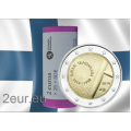 Finlande 2 EURO ROLL 2014 - 100e anniversaire de la naissance du designer et architecte d'intérieur Ilmari Tapiovaara