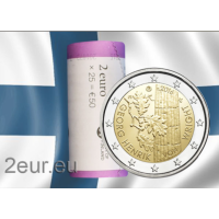 Finlande 2 EURO ROLL 2016 - 100e anniversaire de la naissance de Georg Henrik von Wright Finlande 2 EURO ROLL 2016 - 100e anniversaire de la naissance de Georg Henrik von Wright