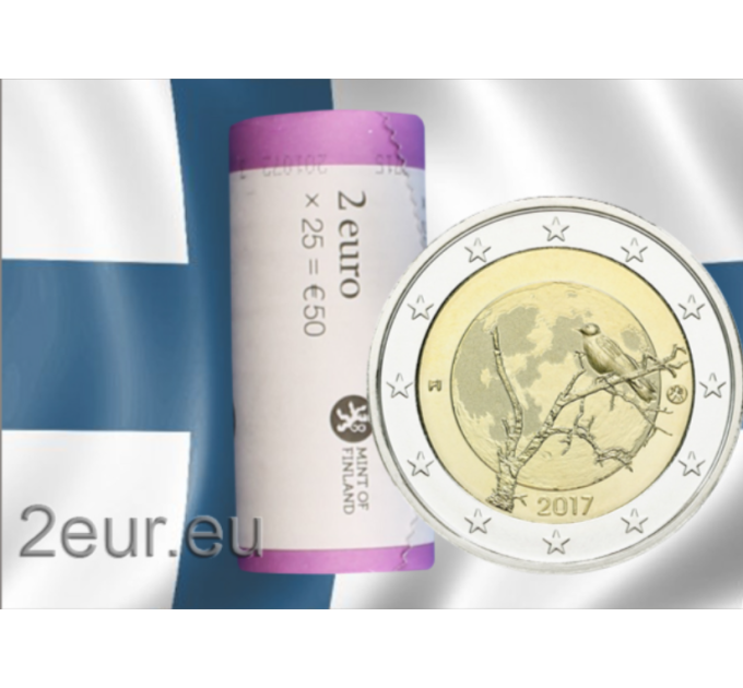 Finlande 2 EURO ROLL 2017 - Nature finlandaise